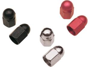 Acorn Style Valve Stem Covers, Chrome Valve Stem Cover