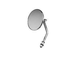 4" Custom Round Mirror Chrome
