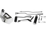 Forward Control Kit for Evo, Shovel and Pan Chrome