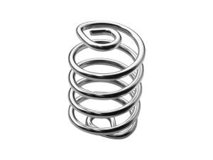 Coil Seat Spring Chrome 5"