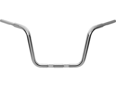 12.5 Chubby Classic Ape Hanger Handlebar for Springer Non-Dimpled 3-Hole Chrome 1 1/4" Throttle By Wire Throttle Cables