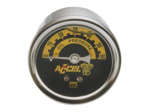 60 lbs OIL GAUGE Oil Pressure Gauge Scale: 60PSI