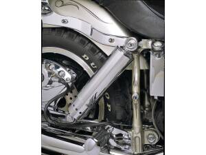 Custom 12" Twin Shocks With covers