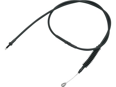Blackout Longitudinally Wound (LW) Clutch Cable Standard Black Vinyl All Black 63,7"