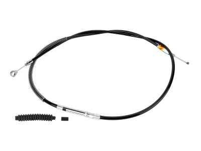 Black Vinyl Longitudinally Wound (LW) Clutch Cable Standard Black Vinyl 65,5"
