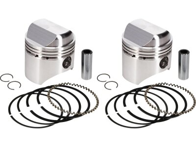 Forged Piston Kit for Sportster Engines Stroke 3,813" Bore 3,2175" (81,7245 mm ), Large Dome +50,7cc 10:1 +.040 mm 1000 ccm (61 cui)