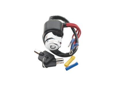 Ignition Switch Assembly with Barrel Style Key 3 wires