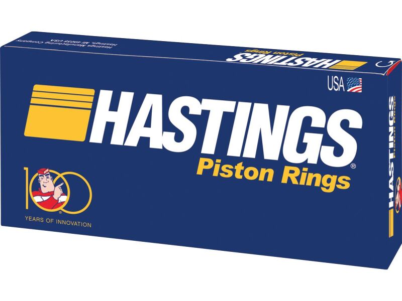 Piston Rings Bore 3,875" (98,425 mm ) Compression rings: 4 - 1.5MM, oil segment: 2 - 2.5MM Std. Moly 1690 ccm (103 cui)