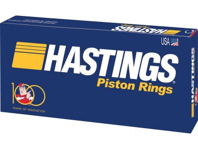 Piston Rings Bore 3,875" (98,425 mm ) Compression rings: 4 - 1.5MM, oil segment: 2 - 2.5MM Std. Moly 1690 ccm (103 cui)