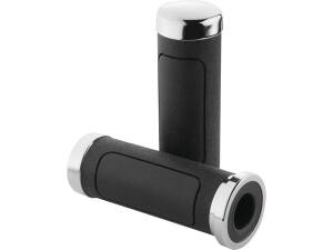 Big V Cruiser Grips Chrome 1" Throttle Cables