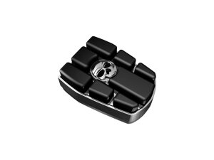 Zombie Brake Pedal Pad Chrome