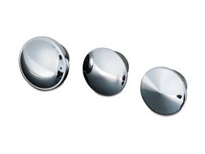 Vented Stock-Style Gas Cap Right Hand Thread Chrome