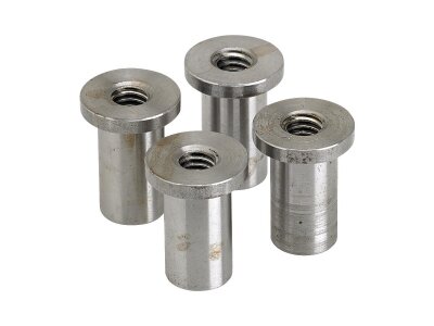 Slim Tophat Blind Threaded Steel Bung