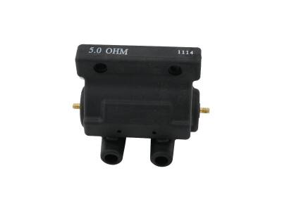 MotorFactory Ignition Coils Molded Case Black 5 Ohm Dual Fire