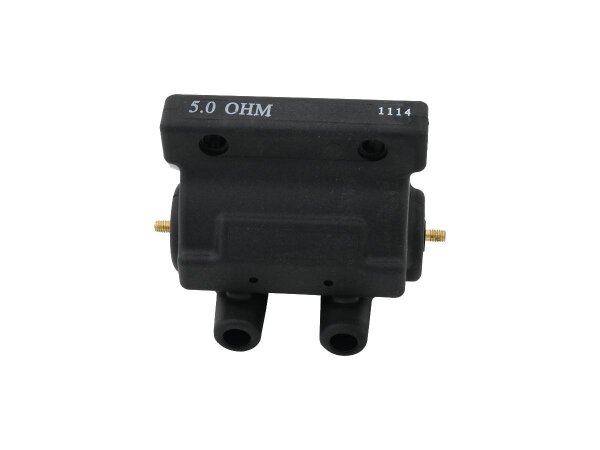 MotorFactory Ignition Coils Molded Case Black 5 Ohm Dual...
