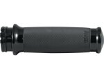Custom Contour Grips Black Rubber Black Anodized 1"...