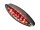 Little Number 1 Mini LED Taillight Height(mm): 23 , Width(mm): 81 , Depth(mm): 29, With license plate light, elliptical shape LED