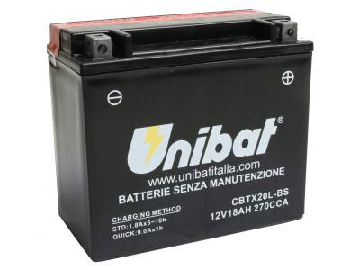 Maintance Free Series CBTX20L-BS Battery Dry Battery with Acid Pack AGM, 270 A, 18.0 Ah  inkl. 7,50 Euro Batteriepfand