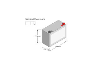 Maintance Free Series CIX30L-BS Battery Dry Battery with...