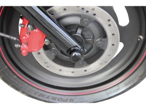 Front Axle Cover Black Gloss Powder Coated