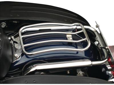 7" Solo Luggage Rack Chrome
