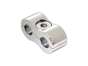 Throttle/Idle Cable Clamp Chrome