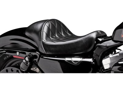 Stubs Cafe Diamond Stitch Seat Black Vinyl