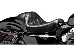 Stubs Cafe Diamond Stitch Seat Black Vinyl