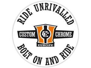 Ride Unrivalled Aufkleber Rund Sticker Round, Ø...