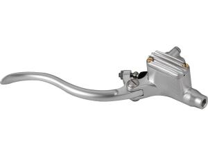 Deluxe Brake Master Cylinder Kit Aluminium Satin Lever and Master Cylinder Cover Aluminium Satin 14 mm 1" Dual Disc