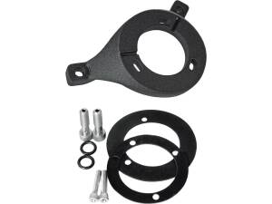 Breather Bracket Black Wrinkled