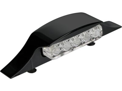 Down and Inside LED License Plate Light Black