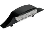 Down and Inside LED License Plate Light Black Satin