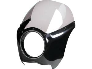 Bolt-On Fairing Kit 49 mm fork tubes, bottom mounted headlights Gloss Black ABS