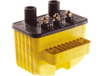 Single Fire Super Coil Ignition Coil Yellow 3 Ohm Single Fire