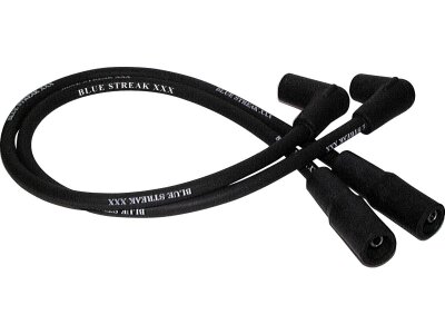 Triple Silicone Spark Plug Wire Set Black