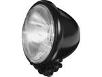 Bates Style 4 1/2" Headlight Black Powder Coated Bilux