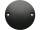 Domed Point Cover 2-hole Black