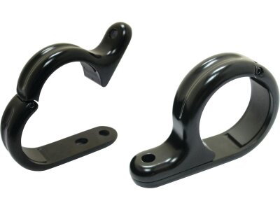 Quick Hinge 1" and 1 1/4" Clamp Black