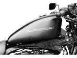 2" Tank Lift Kit for Sportster Models Black Powder...