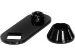 2" Tank Lift Kit for Sportster Models Black Powder Coated