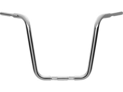 16 Chubby Classic Ape Hanger Handlebar for Springer Non-Dimpled 3-Hole Chrome 1 1/4" Throttle By Wire Throttle Cables