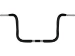10 Chubby Bagger Ape Handlebar Non-Dimpled 3-Hole Black...