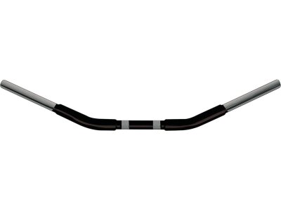 1 1/4" Chubby Dragster Handlebar Non-Dimpled 3-Hole Black Powder Coated 1 1/4" Throttle By Wire Throttle Cables