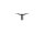 10 Chubby Chopper T-Bar Handlebar Non-Dimpled 3-Hole Black 1 1/4" Throttle By Wire Throttle Cables