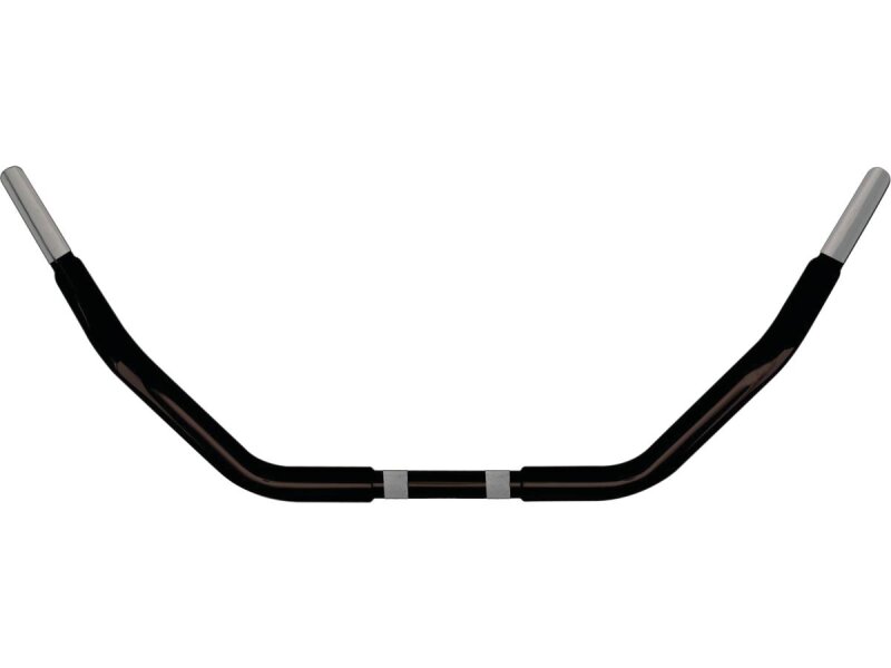 1 1/4" Chubby RK II Handlebar Non-Dimpled 3-Hole Black Powder Coated 1 1/4" Throttle By Wire Throttle Cables