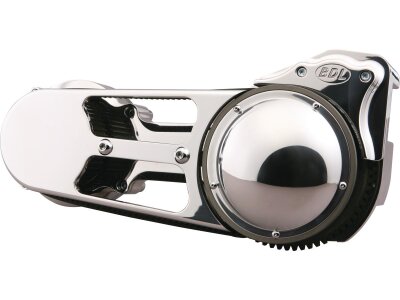 BDL 2 Inch Open Belt Drive 52 Tooth Front/69 Tooth Rear, 142 Tooth 2" Belt Aluminium Polished