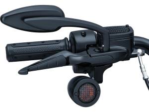 ISO Hand Control Replacement Lever Gloss Black Hydraulic Clutch