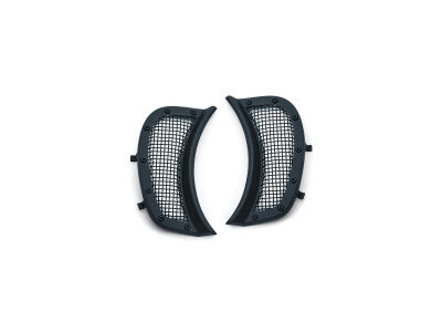 Mesh Headlight Vent Accent Black Satin