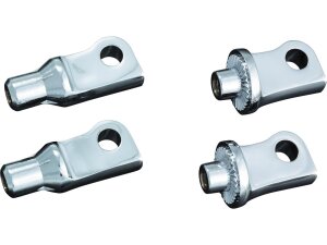 Splined Peg Adapters Chrome